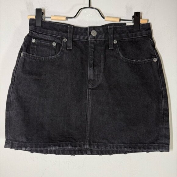 Lovers and Friends Revolve Black Elijah Mini Skirt size 24 - Picture 6 of 8